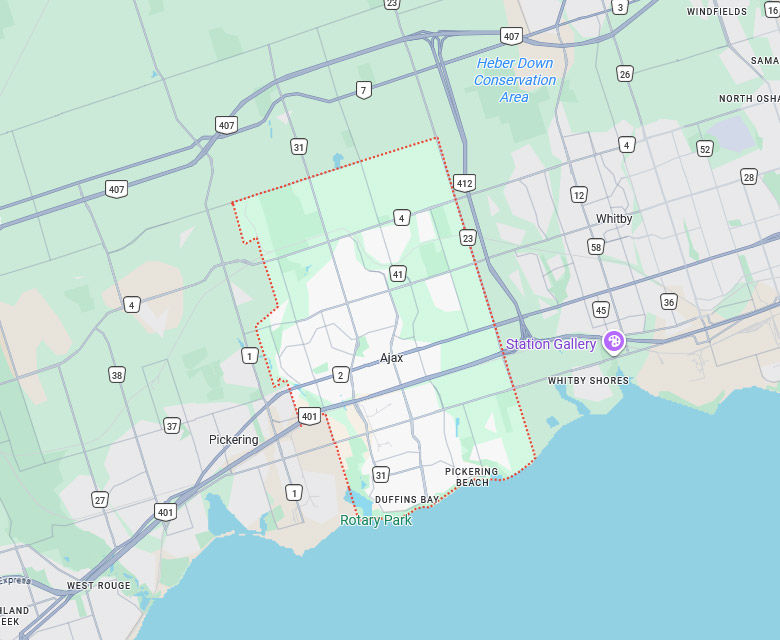 Neighborhoods We Serve Across Ajax