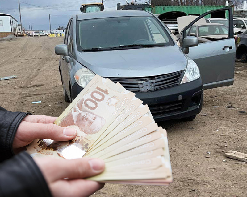 scrap cars in Ajax